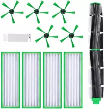 Подходит для робота-пылесоса Kobold VR200, основная щетка, фильтр, боковая щетка, запасные части
