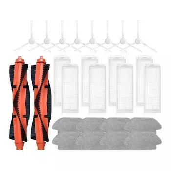 Подходит для робота-пылесоса Xiaomi T12 / S10 / S10 EU /S12 B106GL детали роликовая боковая щетка фильтр швабра ткань