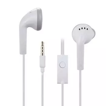 Подходит для Samsung Galaxy S10 S9 S8 A50 A71 для C550 S5830 S7562 Ehs61 Наушники 3,5 мм проводные гарнитуры в ухо с микрофоном белый
