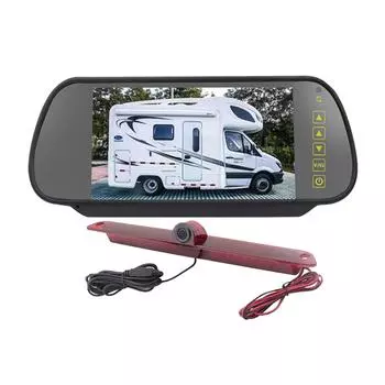 Подходит для SprinterCrafter, система помощи при парковке, камера заднего вида, стоп-сигнал, 7-дюймовый монитор заднего вида A