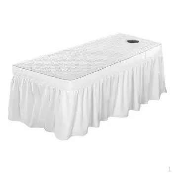 Подходит для стационарных и портативных столов размером 190x80 см - профессиональная юбка для массажного стола, красивое покрывало на кровать
