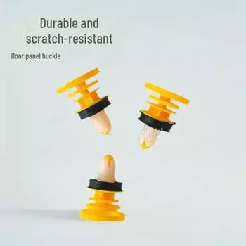Подходит для Tesla Model 3, Model Y и Model X. Клипсы для внутренней дверной панели. buckle жёлтый