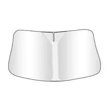 Подходит для Tesla Model 3/Y, лобовое стекло, защита от солнца, теплоизоляция, солнцезащитный козырек, автомобильный солнцезащитный козырек серый