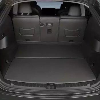 Подходит для Tesla Model Y 3 Коврик для заднего багажника и спинки сиденья - Новая версия Main pad split чёрный