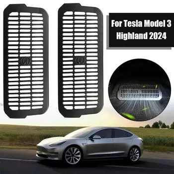 Подходит для Tesla New Version Seat Air Outlet Защитный чехол Anti Clogging Interior Modification Car