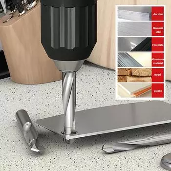 Подходит для токарного станка с ЧПУ, сверлильные инструменты, сверло из карбида вольфрамового сплава 3–12 мм, спиральное сверло из вольфрамовой стали, фреза для отверстий по дереву и металлу 8.5MM