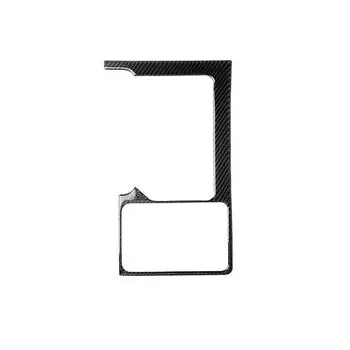 Подходит для Toyota Land Cruiser Prado 2010-2018 Автомобильные аксессуары Углеродное волокно Большая панель передач украшение салона автомобиля наклейка на автомобиль чёрный