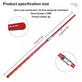 Подходит для триммера Bosch Art26 Combitrim Триммер ART 31 см Extra Strong Line F016800181 1pc красный