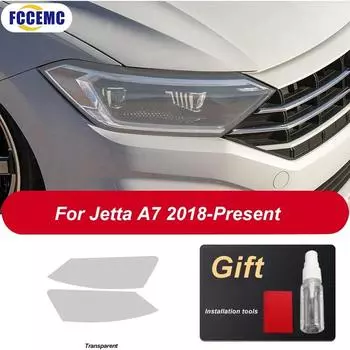 Подходит для Volkswagen Jetta MK6 A6 MK7 A7 Ремонт фар Защитная пленка Тонировка TPU Наклейки Декоративная пленка Автоаксессуары