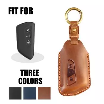 Подходит для Volkswagen LamandoLGolf8, чехол для ключейCCTeramontxCarid3 id4 id6Gojing Maiteng Pasa коричневый