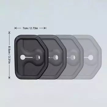 Подходит для Volvo S60/90 XC40/60/90 V40/60/90 EX30 Антикоррозийный силиконовый чехол для дверного замка Аксессуары Антикоррозийный силикон