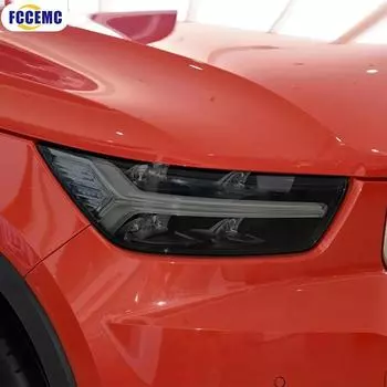 Подходит для Volvo XC40 2019 2020 HD Автомобильная защитная пленка для фар Тонировочная пленка TPU Автомобильная декоративная пленка для фар Автоаксессуары прозрачный