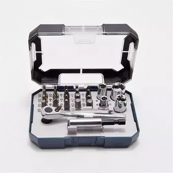 Подходит для всех распространенных марок электроинструмента и ручных отверток.