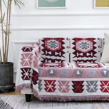 Подходит для всех сезонов, одеяло Sturag Line, диванное полотенце, двусторонний коврик для дивана, домашнее открытое походное одеяло, журнальный столик, скатерть 90*90cm