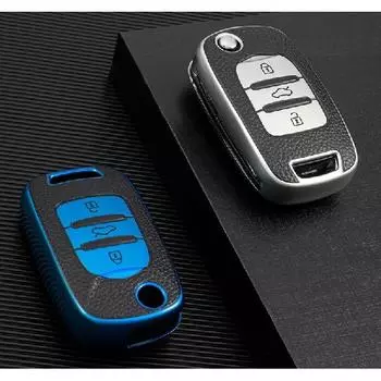 Подходит для WulingMINIKey, чехол HongguangminiEVMinis3s1Hongguangplus, пряжка для автомобильного ключа, полная крышка WulingBStyle-Folding3Key