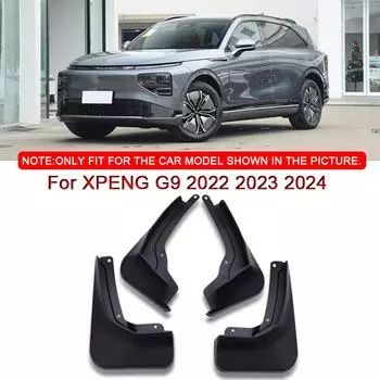 Подходит для XPENG G9 2022 2023 2024 автомобильный стайлинг ABS автомобильные брызговики брызговики брызговики переднее заднее крыло автомобильные аксессуары чёрный