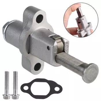 Подходит для Yamaha Warrior 350 Big Bear 400 Kodiak 450 Регулируемый комплект натяжителя цепи silvery