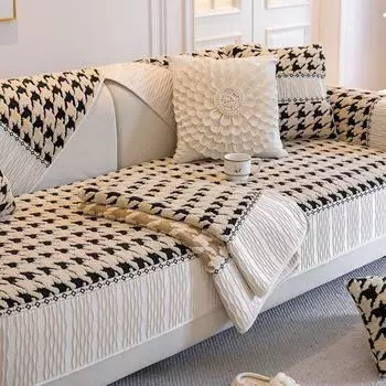 Подходящая по цвету бархатная плиссированная подушка для дивана в стиле ретро, зимняя, теплая, плотная, специальной формы, чехол для дивана, ткань 70*70cm