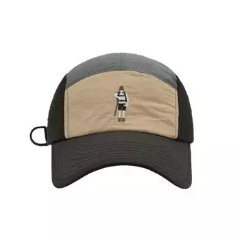 Подходящая по цвету быстросохнущая кепка из пяти частей женская летняя кепка для кемпинга с козырьком от солнца бейсболка для пары универсальная кепка с козырьком от солнца M56-58cm темно-коричневого