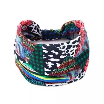 Подходящие по цвету повязки для волос с узлом для мытья лица, мягкие спортивные повязки на голову для йоги для женщин и девочек, аксессуары для макияжа для волос T3