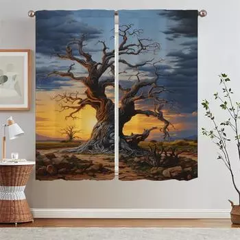 Подхваты для штор в гостиной Proud of the Sky Кружевные шторы для дверей Black Out Шторы для салона 2 дешевые штуки Curls Blackout W50xH70cmx2pcs-CL