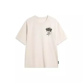 Подкладка Badfive с буквенным принтом, влагоотводящая футболка с круглым вырезом и короткими рукавами, с заниженными плечами, мужские топы, гравийно-серый AHSU423-6 L