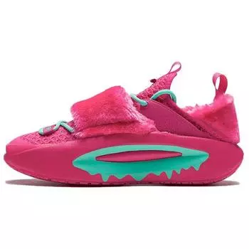 Подкладка Cloud Travel Lite Fabric Нескользящая износостойкая легкая спортивная повседневная обувь с низким верхом Женские кроссовки Ярко-розовый AZGS048-2 36