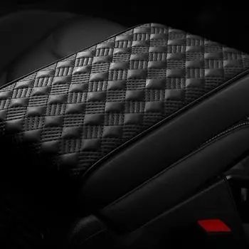 Подкладка для подлокотника автомобиля Подкладка для подлокотника автомобиля Защитный чехол для центральной консоли автомобиля Увеличенная подушка для центральной консоли автомобиля серый