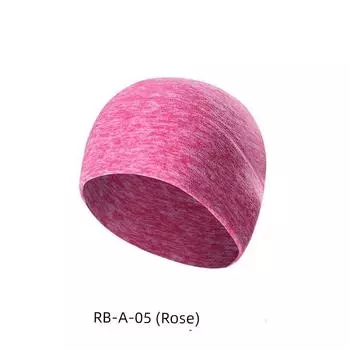 Подкладка для шлема Heattech Melon Peel Велосипедная Лыжная Флисовая Шапка Baotou hat [pink]]