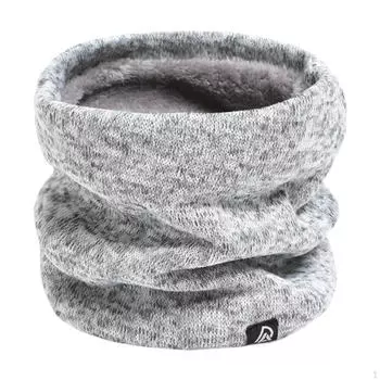 Подкладка из флиса для зимнего велоспорта и катания на лыжах светло-серый