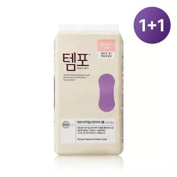 Подкладка из натурального хлопка Tempo Long 40P, корейские женские товары