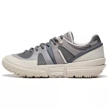 Подкладка Linchuan Lite Fabric Synthetic Leather Нескользящие износостойкие низкие повседневные туфли Мужские кроссовки Moonlight-Gray AGLS259-3 41