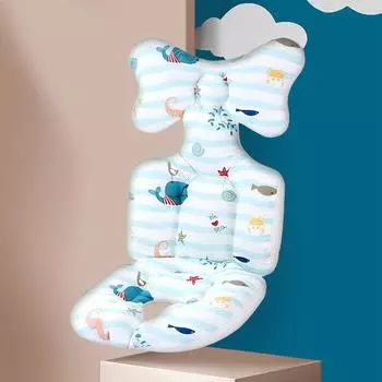 Подкладка на сиденье, мультяшный матрас для коляски, автомобильный коврик, аксессуары для детской коляски, подушка для детской коляски A