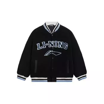 Подкладка с контрастной полоской и буквенным логотипом. Куртка на флисовой подкладке. Куртка унисекс, черная AFDSD31-3 M