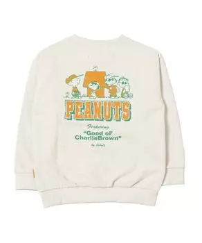 Подкладка с начесом Snoopy Crew Print Sweatshirt Kids Junior Clothing Unisex 120 Off White [Cliffmeyer] (ДЖО) Детский