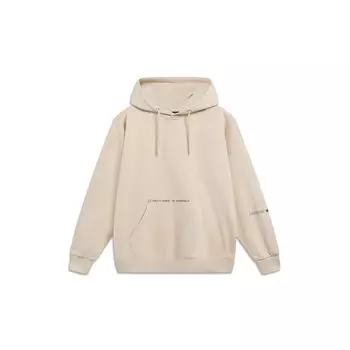 Подкладка Спортивная серия Lifestyle Однотонная повседневная флисовая толстовка с капюшоном Унисекс толстовки Oyster-Gray AWDT599-3 XXL