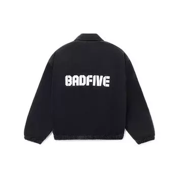 Подкладка воротник поло свободная короткая хлопковая куртка мужская куртка черная AJMR021-3 XL