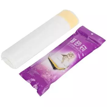 Подкладки для кошачьего туалета, утолщенные, с завязками, подкладки для лотков для домашних животных, гигиеничные, прочные, чистящие средства для домашних животных