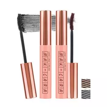 Подкручивающая тушь для ресниц Coringco Makkara Long Lash, оттенок #01 Deep Black, 1 шт.