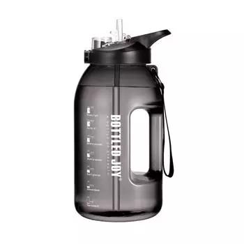 Подлинная бутылка Ton Ton Barrel Joy с большой емкостью для питья, соломенная кружка для воды, двойная бутылка для питья Belly Cup 2500ml