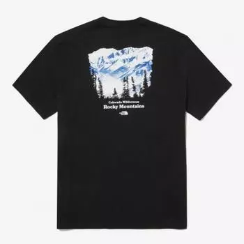 Подлинная футболка North Face The North Face Place We Love с коротким рукавом Nt7uq05a Blk 1797987 085(XS)