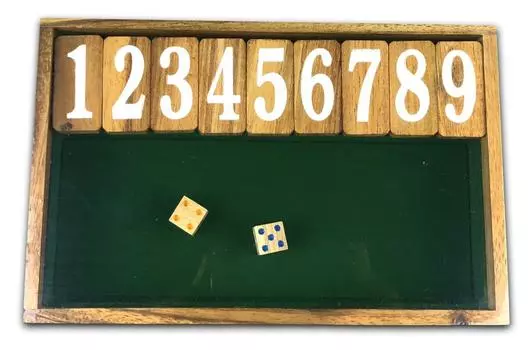 Подлинная игра в кости джекпот из натурального дерева, игра в кости джекпот, зеленая