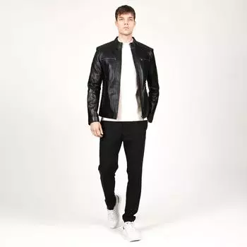 Подлинная, натуральная кожа для мужчин, мужской Mont