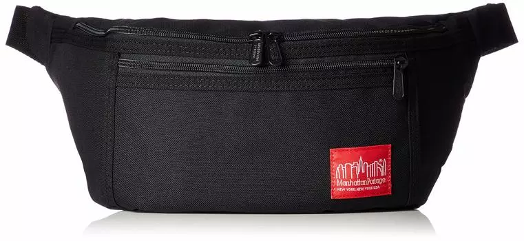 Подлинная поясная сумка Alleycat, большая поясная сумка MP1102, черная [Manhattan Portage] [официальная]