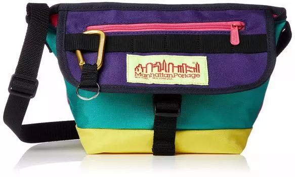 Подлинная сумка-мессенджер Coney Island Casual Messenger Bag MP1603CONEY Pink Aqua [Manhattan Portage] [Официальный]