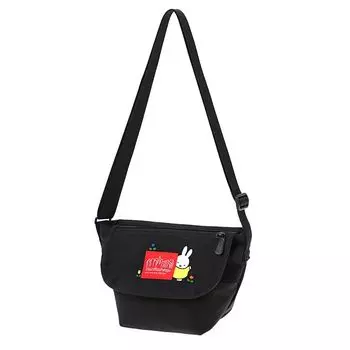 Подлинная сумка-мессенджер MP1602FZP500CDMIFFY Повседневная сумка-мессенджер для детей miffy Kids Black [Manhattan Portage] [Официальный]