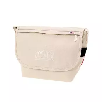 Подлинная сумка-мессенджер MP1605JRFZPCVL24 Повседневная сумка-мессенджер JR FZP Canvas Lite Natural [Manhattan Portage] [Официальный]