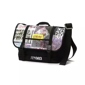 Подлинная сумка-мессенджер MP1615PS Bike Messenger Bag Peter Sutherland Black [Manhattan Portage] [Официальный]
