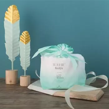 Подлинное нетканое полотенце для снятия макияжа Roulijie: Одноразовые, из чистого хлопка, двойного назначения для сухой и влажной уборки Standard Size