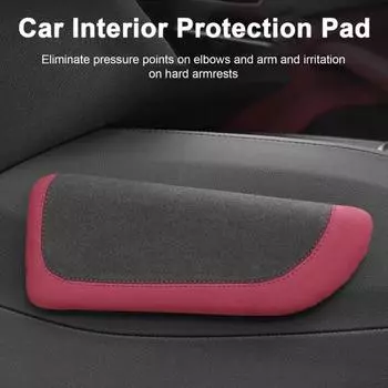 Подлокотник автомобиля, подлокотник, износостойкий, высокоэластичный, самоклеящийся, простая установка, универсальная подушка под локоть центральной консоли автомобиля Right зелёный